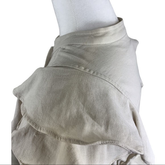 French Connection Ruffle Button Down - Picture 6 of 15